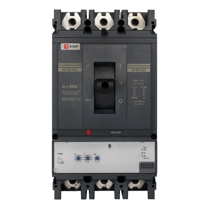 EKF PROxima Автоматический выключатель ВА-99C (Compact NS) 630/500А 3P 45кА — миниатюра 3