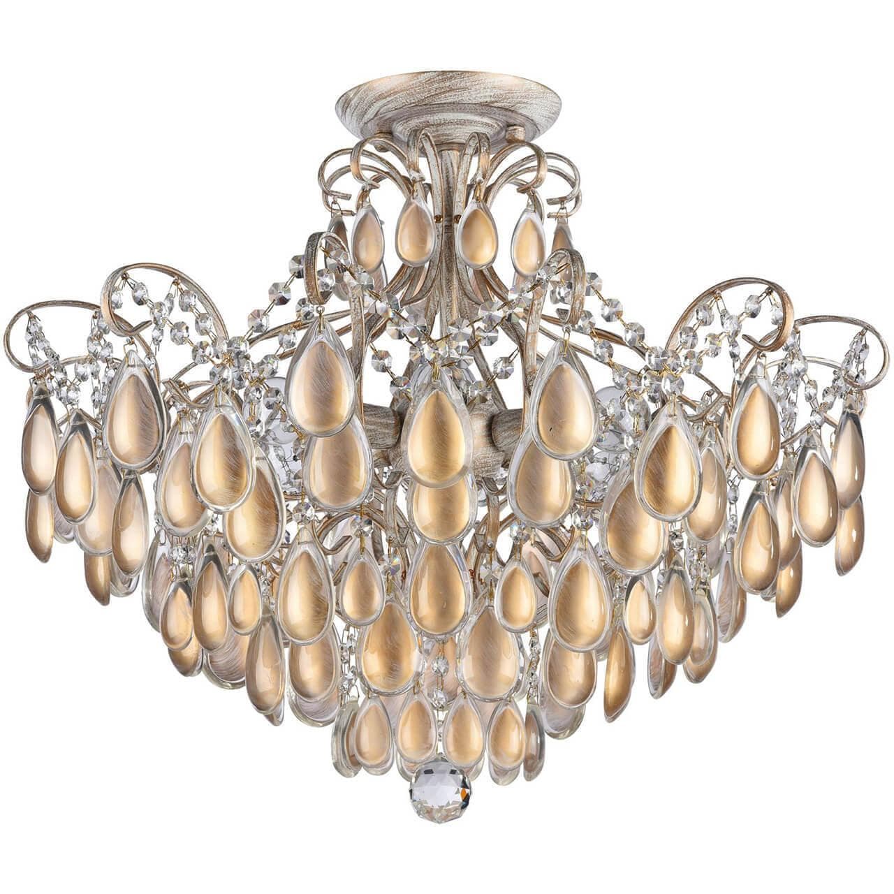 Freya Classic Chabrol Белый с Золотом Люстра E14 40W FR2302-CL-06-WG — миниатюра 7