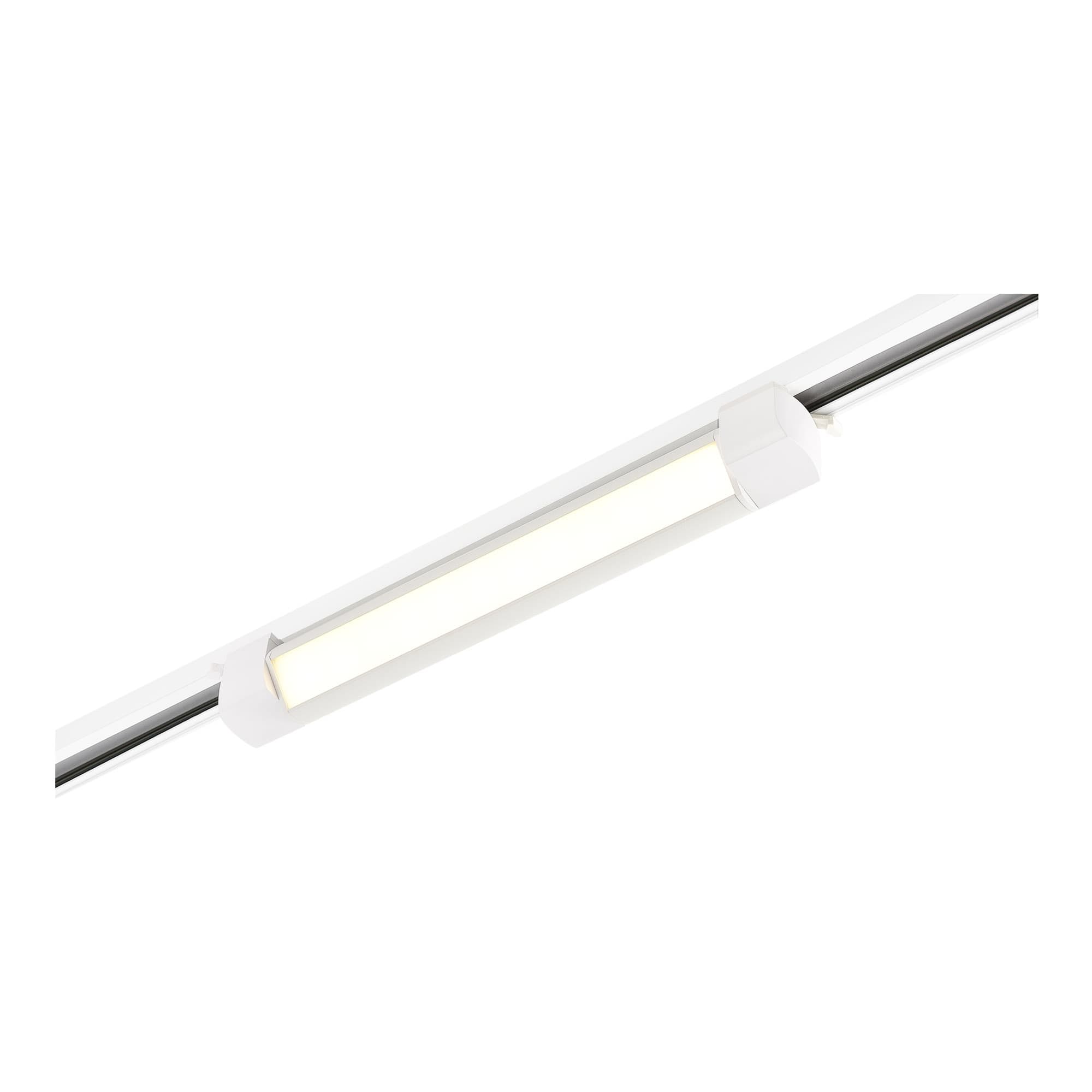 ST LUCE ST368.536.10 Св-к трек. Белый LED 1*10W 3000K 725Lm Ra90 120 IP20 L387xW49xH54 170-240VV