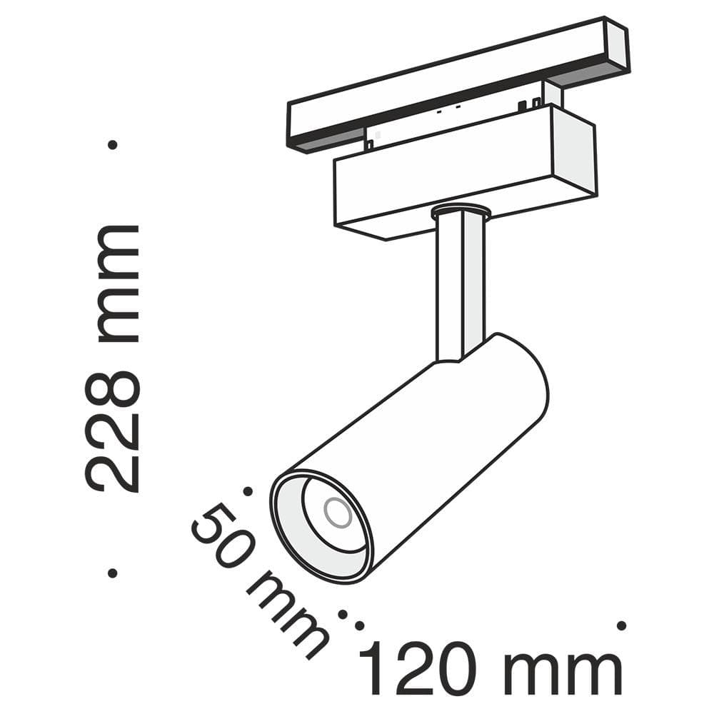 Maytoni Трековый светодиодный светильник Track Lamps TR019-2-10W4K-B — миниатюра 8