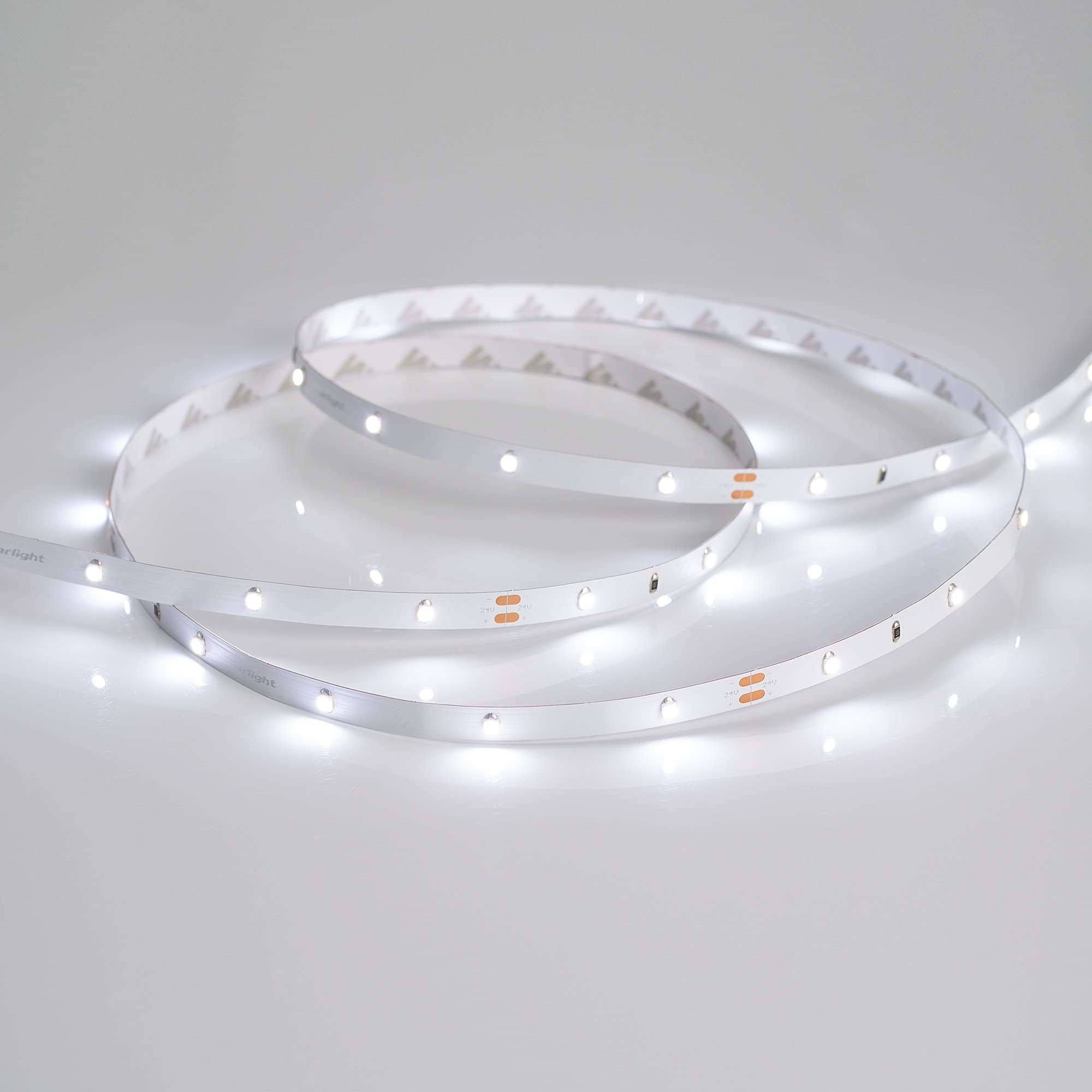 Arlight Светодиодная лента RT 2-5000 24V White6000 0.5x (3528, 150 LED, LUX) (2.9 Вт/м, IP20) 019917(B) — миниатюра 2