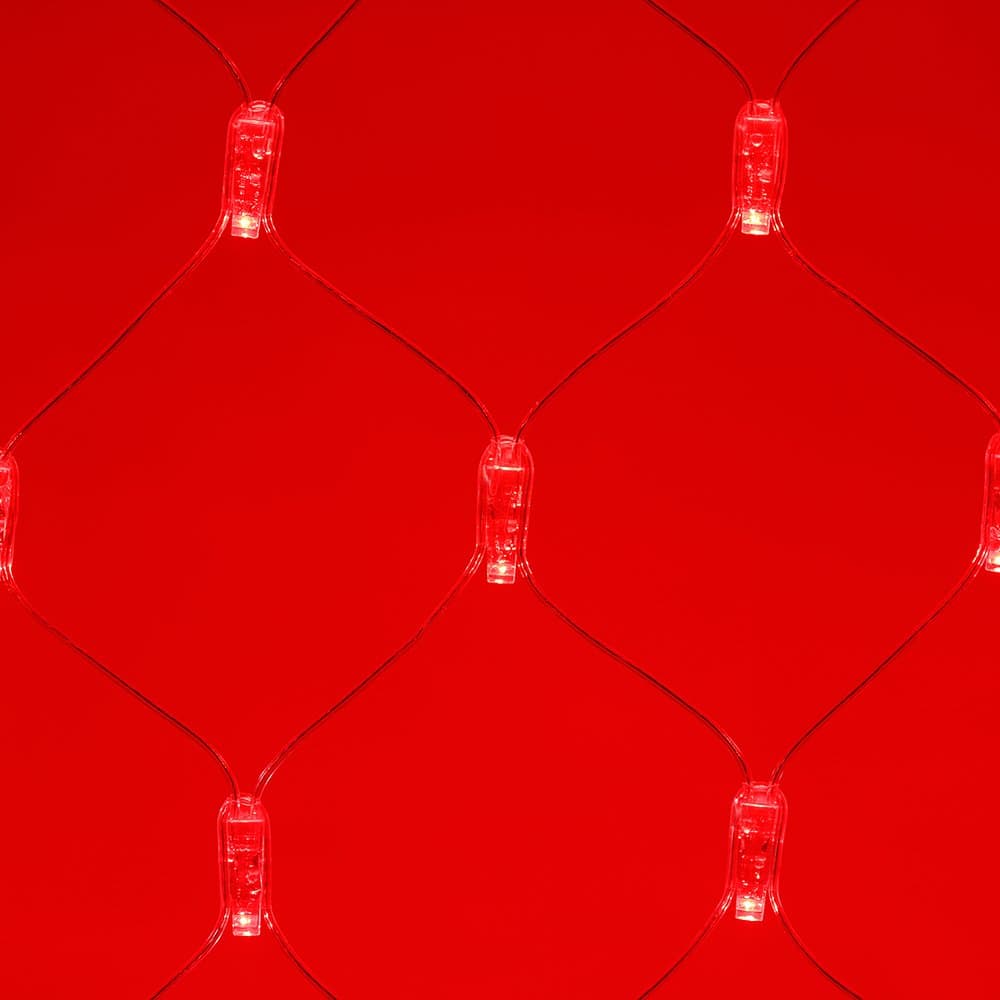 Arlight Светодиодная гирлянда ARD-NETLIGHT-CLASSIC-2000x1500-CLEAR-288LED Red (230V, 18W) (Ardecoled, IP65) 024679 — миниатюра 5