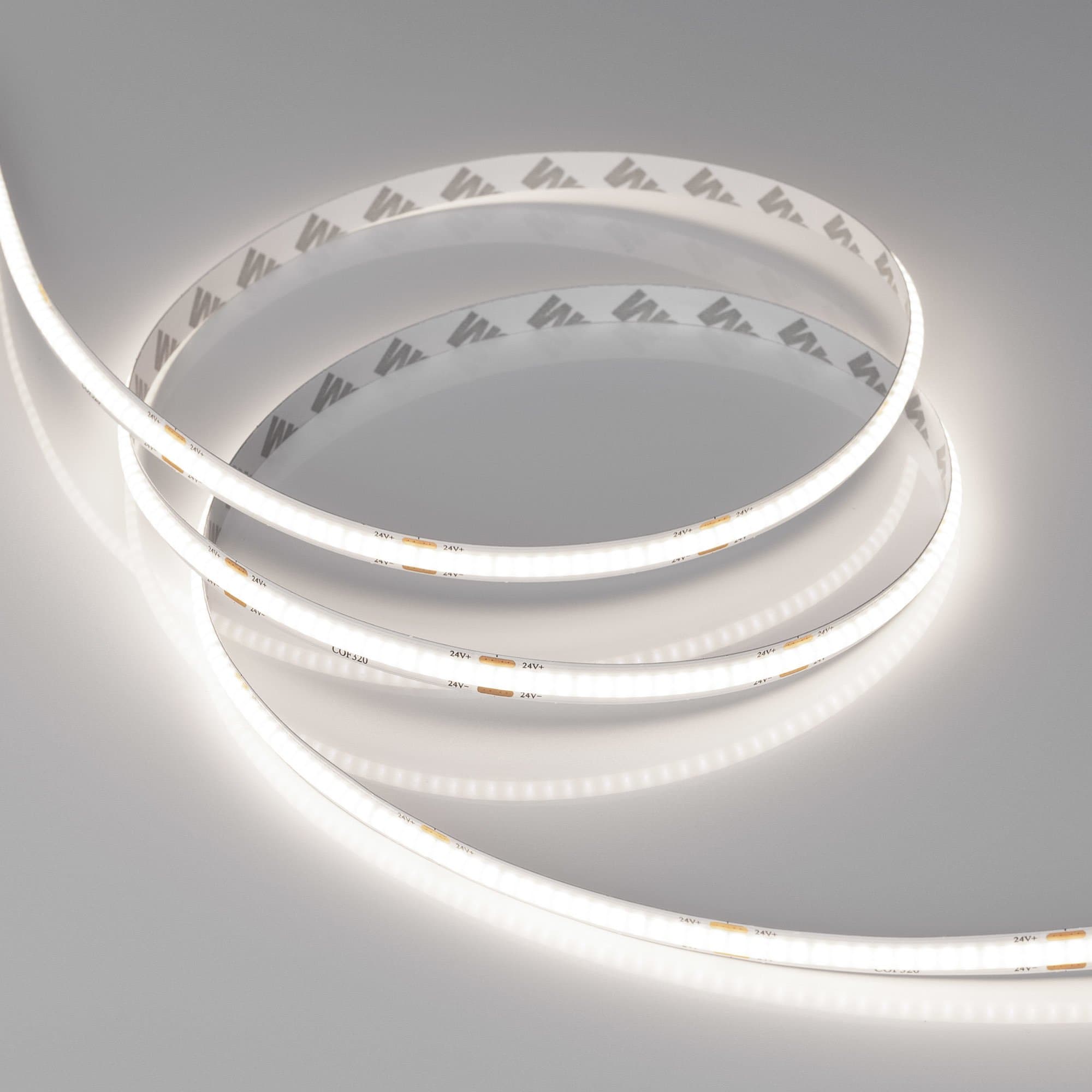 Arlight Лента COB-X320-8mm 24V White6000(8 W/m, IP20, CSP, 5m) (-) 039020 — миниатюра 4