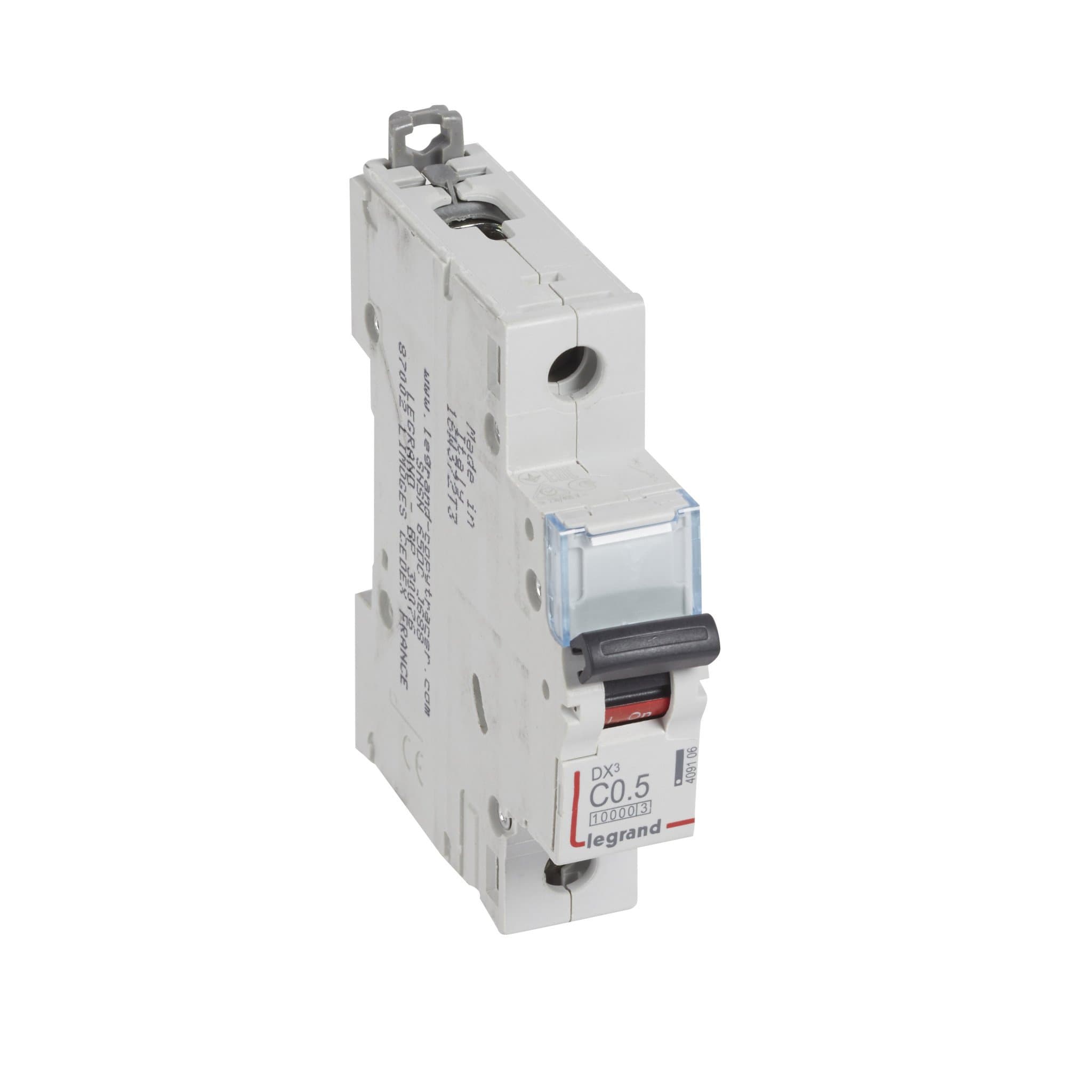 Legrand DX3 Автоматический выключатель 1P 0,5A (С) 10kA/16kA 409106 — миниатюра 1