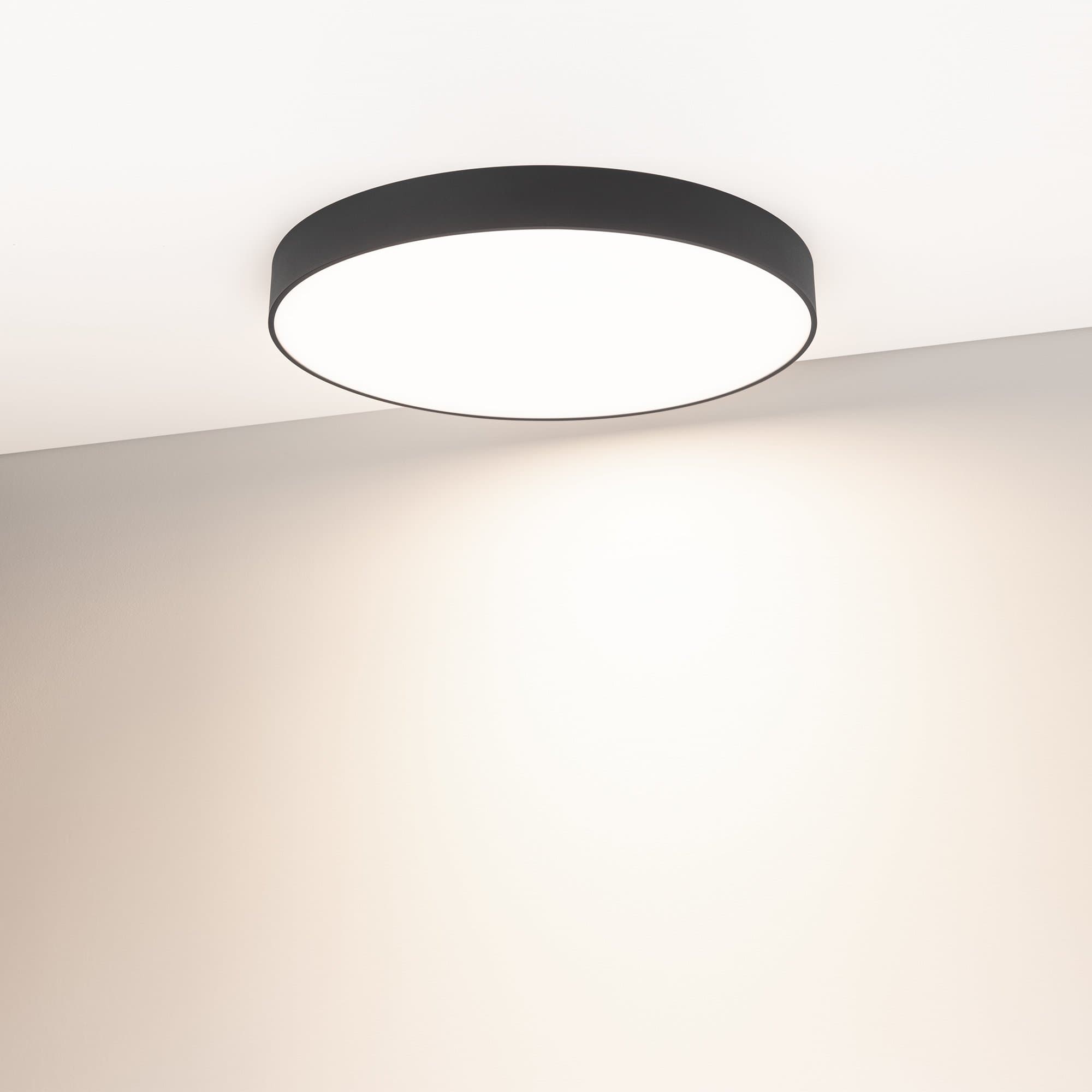 Arlight Светильник IM-RONDO-EMERGENCY-3H-R600-64W Warm3000 (BK, 120 deg, 230V) (IP40 Металл, 2 года) 041077 — миниатюра 3