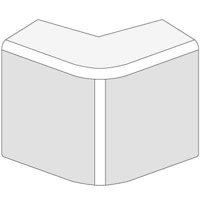 DKC In-Liner Угол внешний для TMU/ТМС AEM 25x17 W0 (уп=2шт)