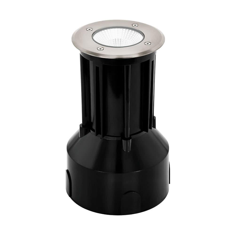 Eglo 62344 Уличный светодиод встраив спот RIGA 3 PRO, 8,7W(LED), Ø120, 3000 K, IP65, сталь, пластик, ста