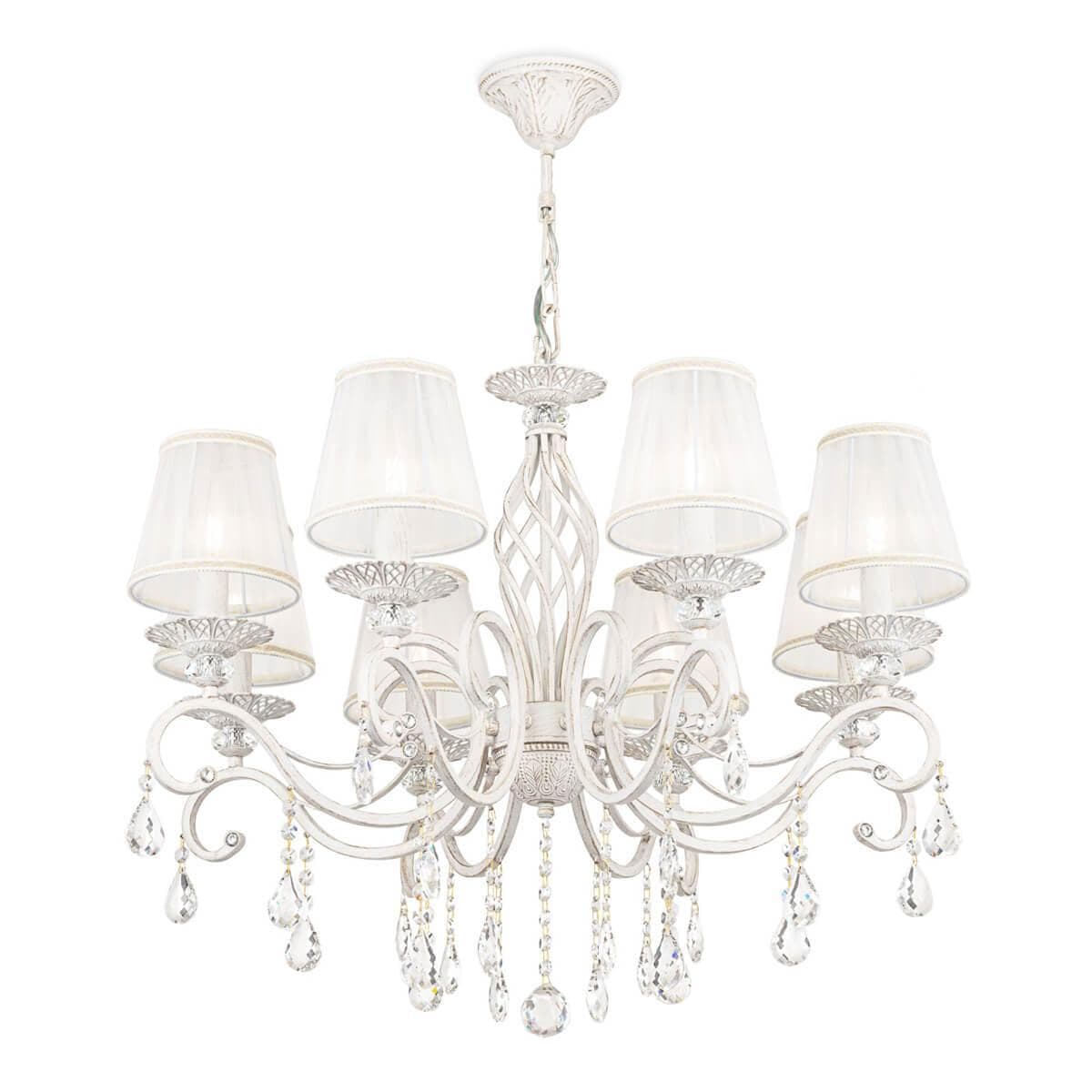 Maytoni Elegant Grace Белый с Золотом Люстра 8xE14 40W ARM247-08-G