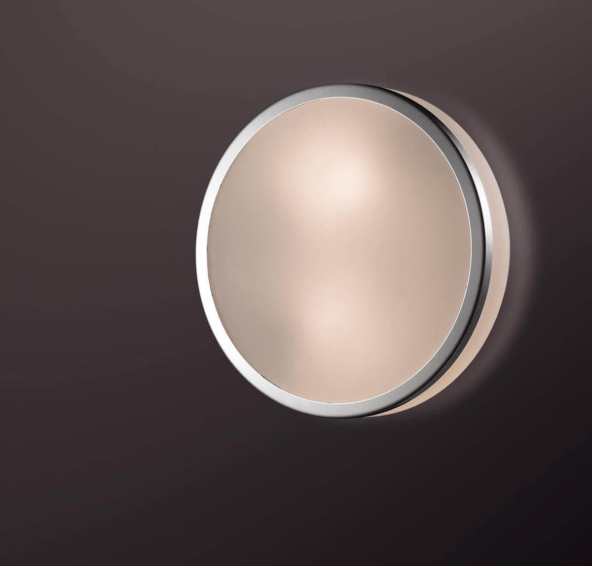 Odeon Light Светильник потолочный IP44 E27 60W Yun 2177/1C ODL11 424 хром — миниатюра 2