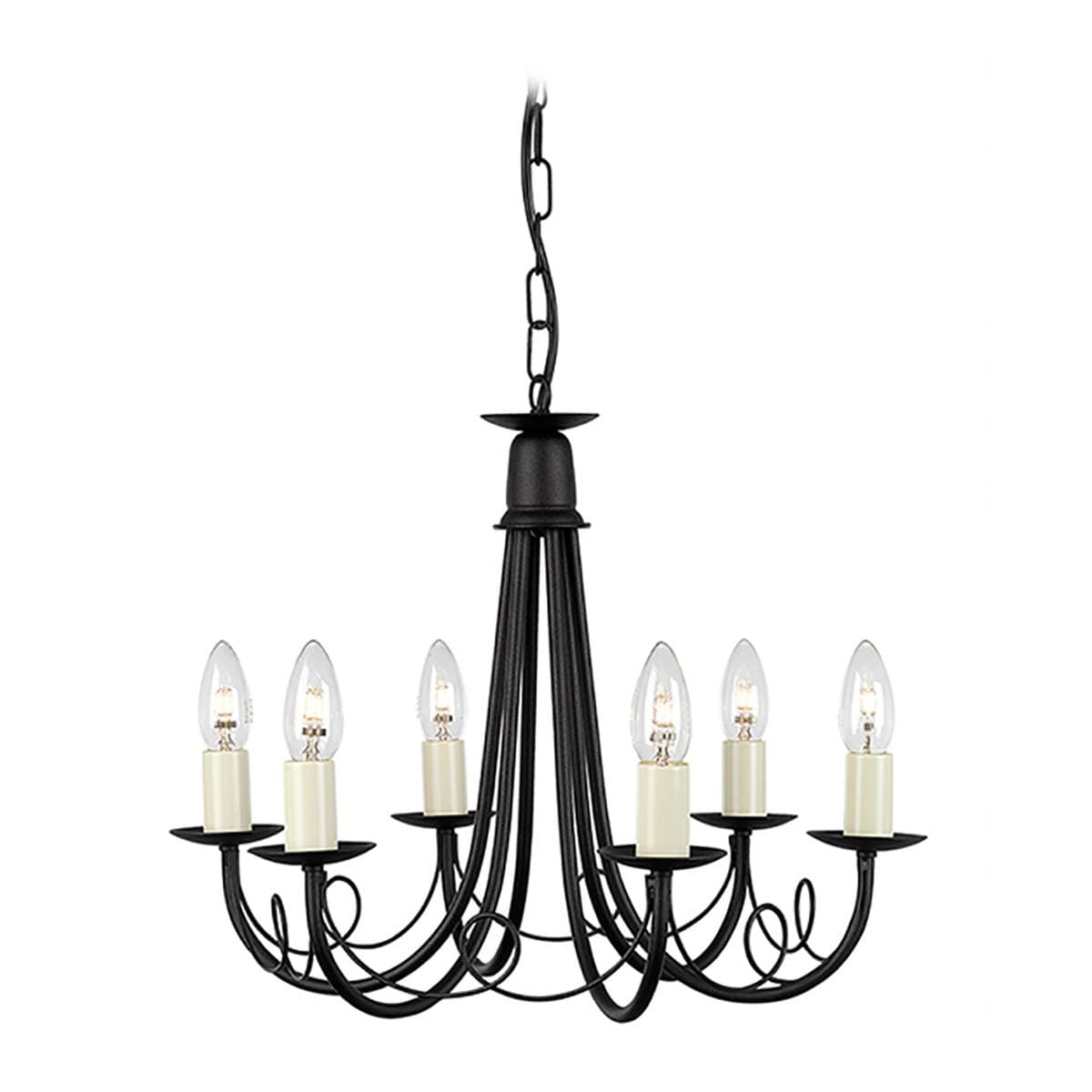 Natural Concept MINSTER Люстра MN6-BLACK