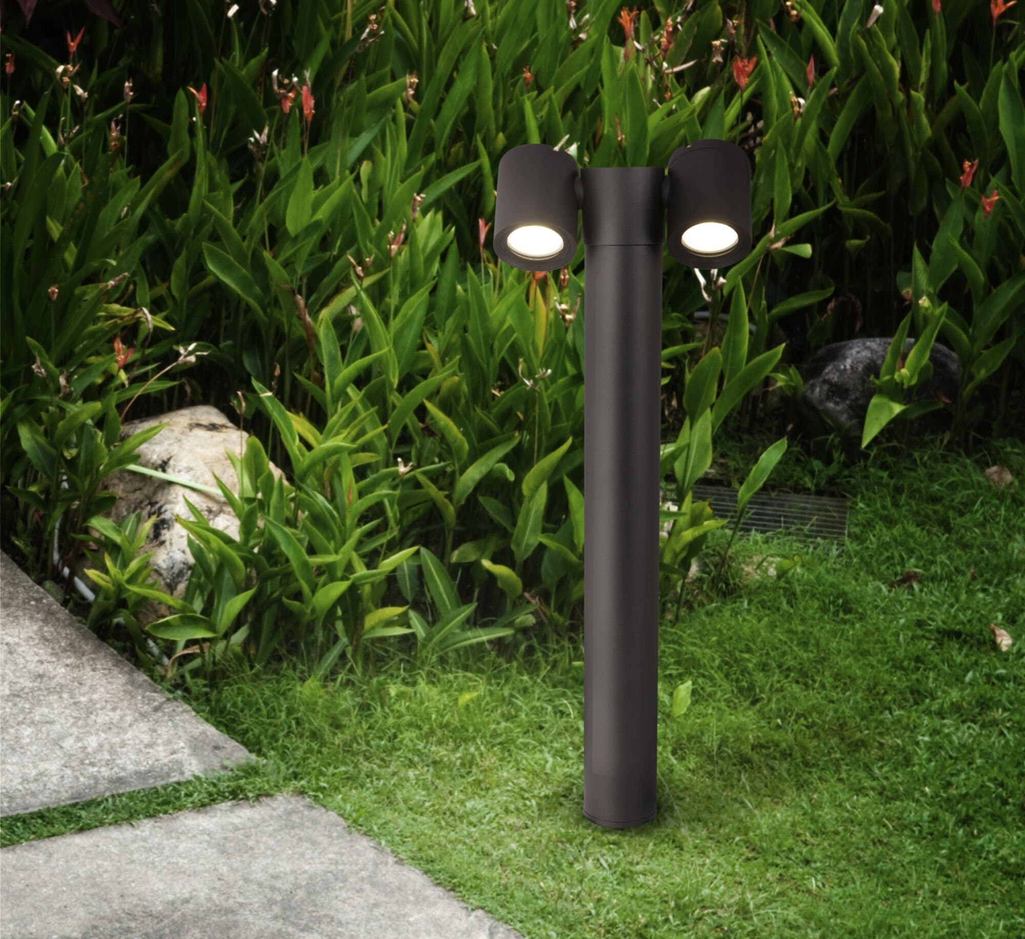 Maytoni Outdoor Wall Street Черный Ландшафтный светильник GU10 50W O010FL-02B — миниатюра 2