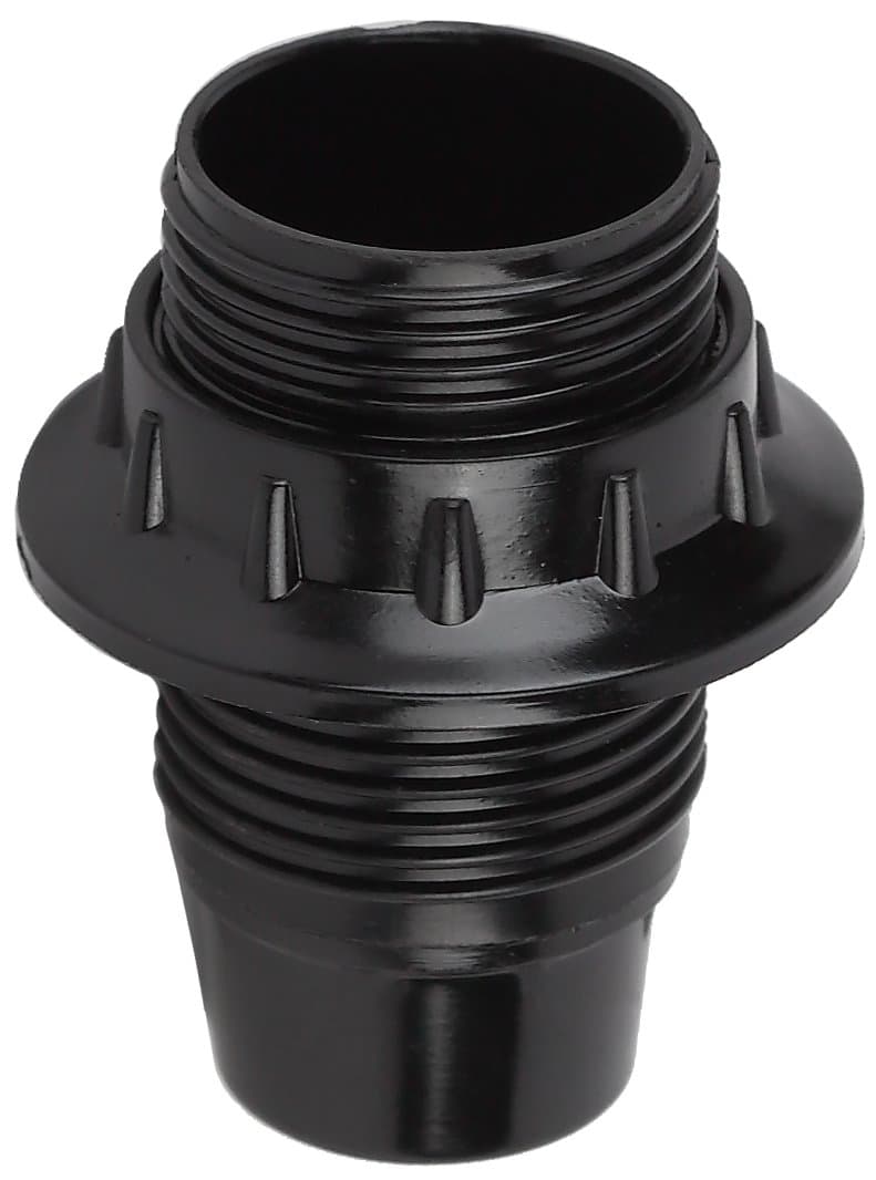 ЭРА ACS PTR/KOL-E14-BAK-BL-BOX50 Черный Патрон Е14 с кольцом бакелит