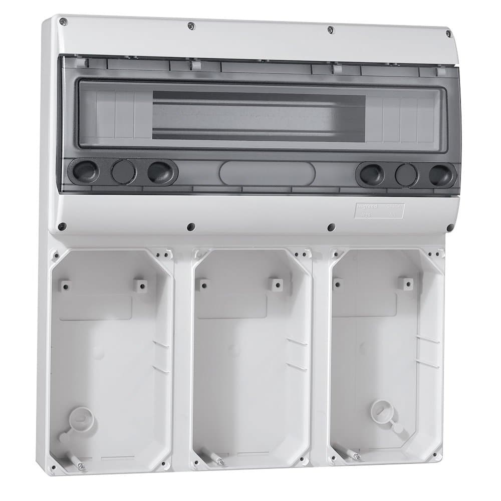 Legrand P17 Осн.щит.5М для 1 лиц.пан. 280х125 IP66 057707 — миниатюра 2