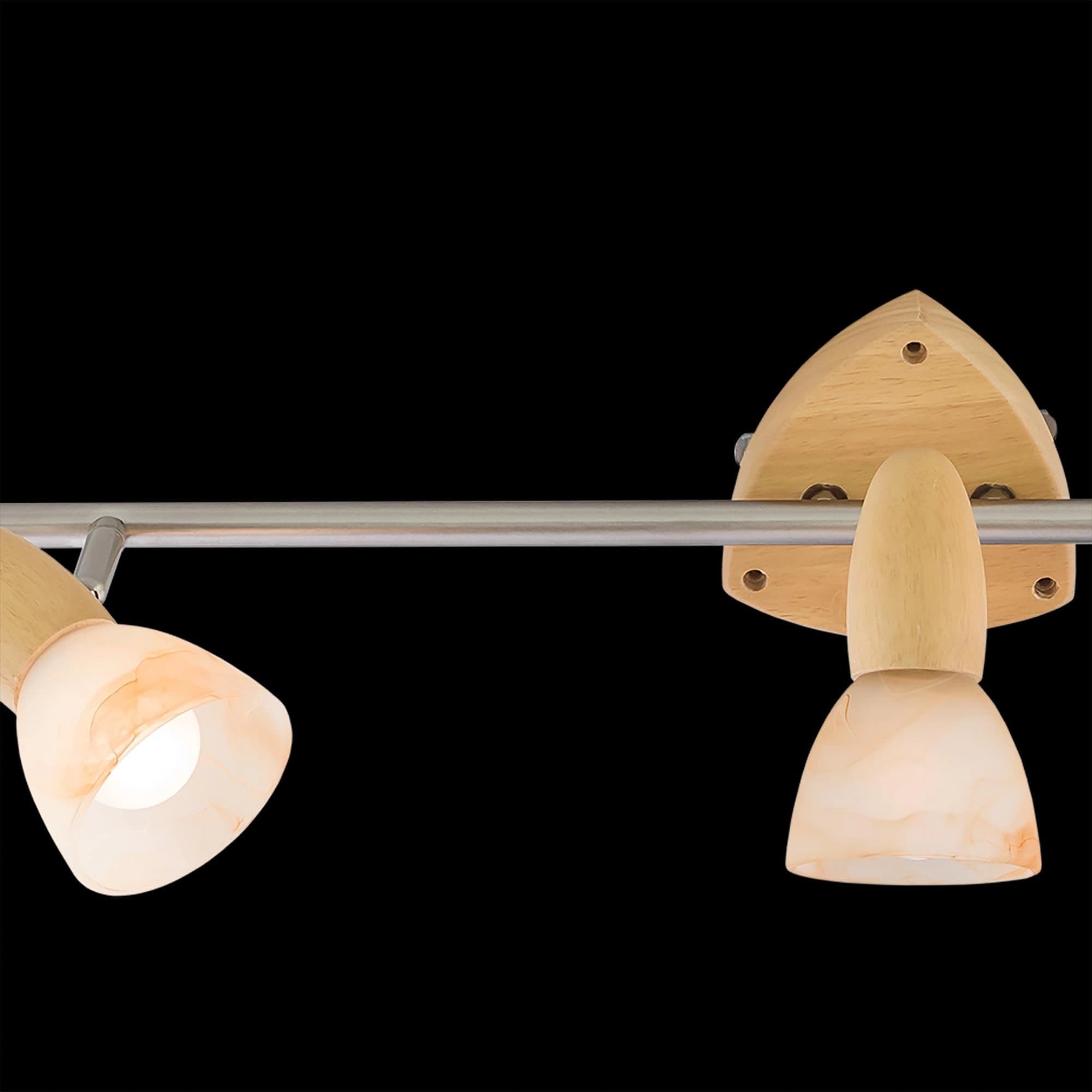 Citilux CL505531 Монте Хром+Бук Светильник Наст.-Потол. — миниатюра 3