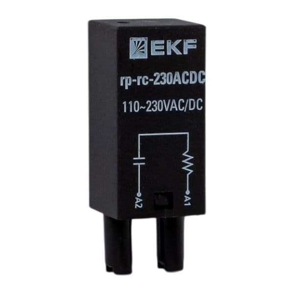 EKF Модуль защитный RC 110-230В AC/DC для промежуточных реле RP AVERES — миниатюра 1