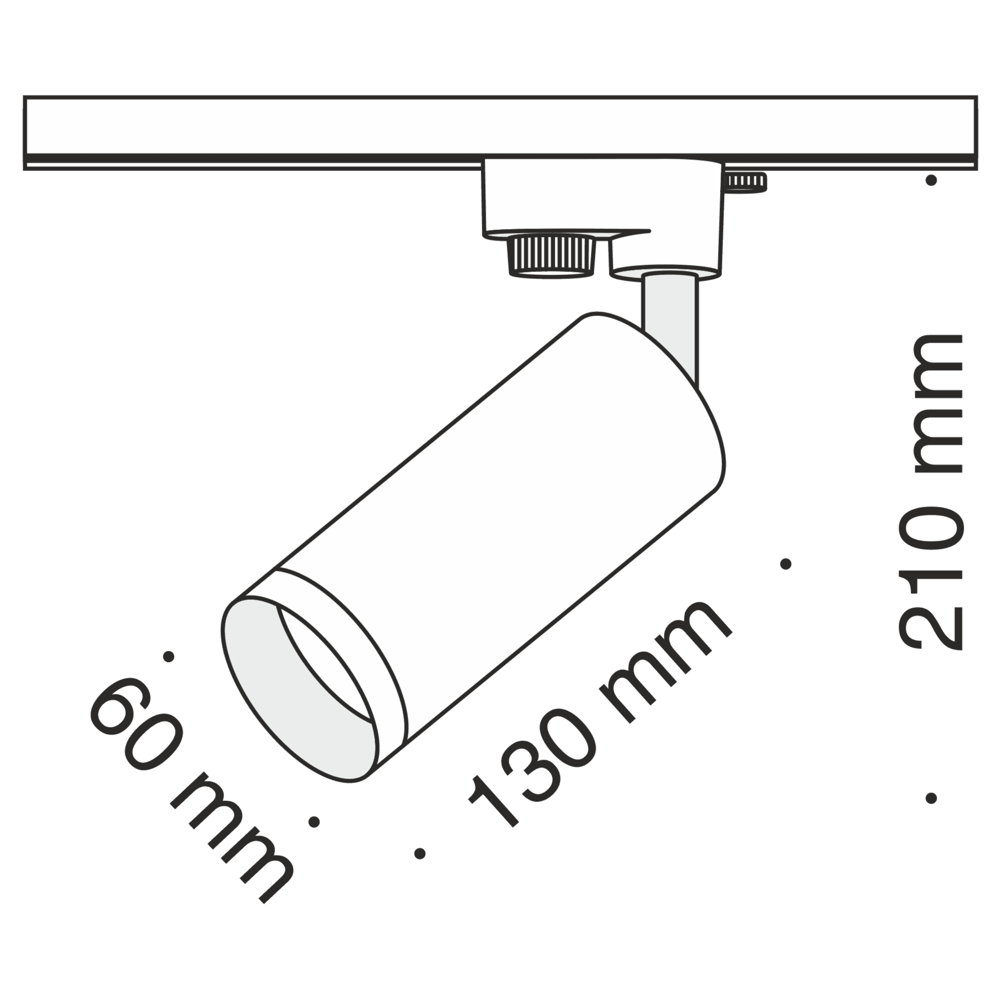 Maytoni Single phase track system Трековый светильник Розовое Золото TR004-1-GU10-RG — миниатюра 6