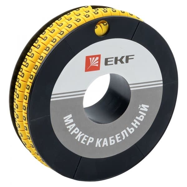 EKF PROxima Маркер кабельный 4,0 мм2 "B" (500 шт.) (ЕС-2) — миниатюра 1