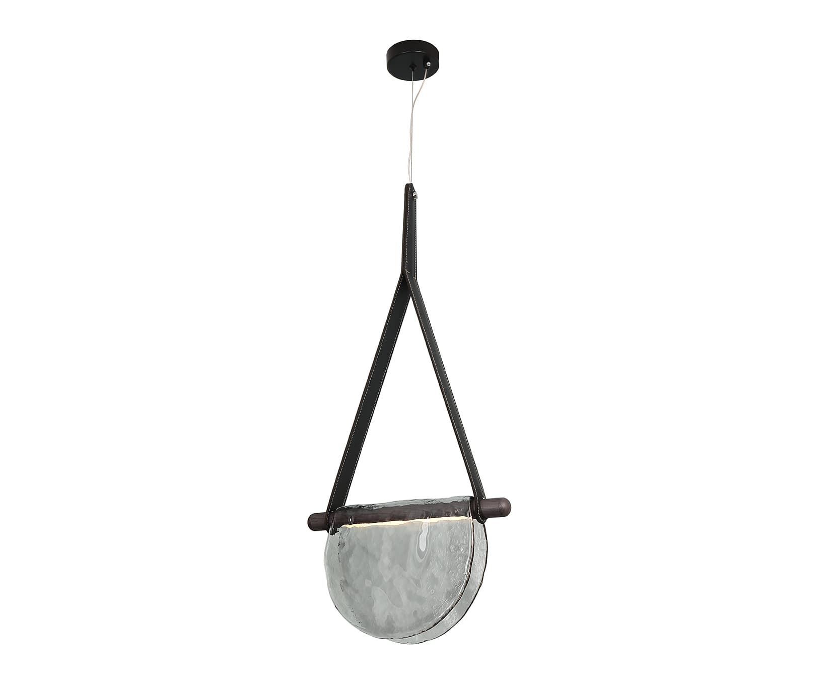 Kink Light 07687-30,19(16) Подвес Тэрро черный (плафон серый) w37*5 h120 Led 8W (4000K)