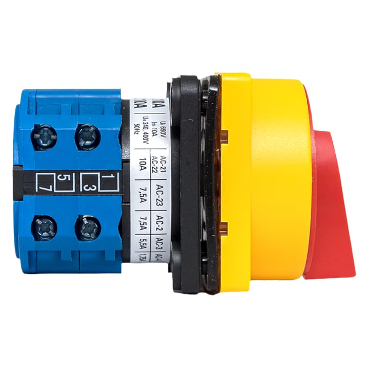Переключатель кулачковый ПК-1-22 10А 2P "1-0-2" с блокировкой IP65 EKF PROxima — миниатюра 3