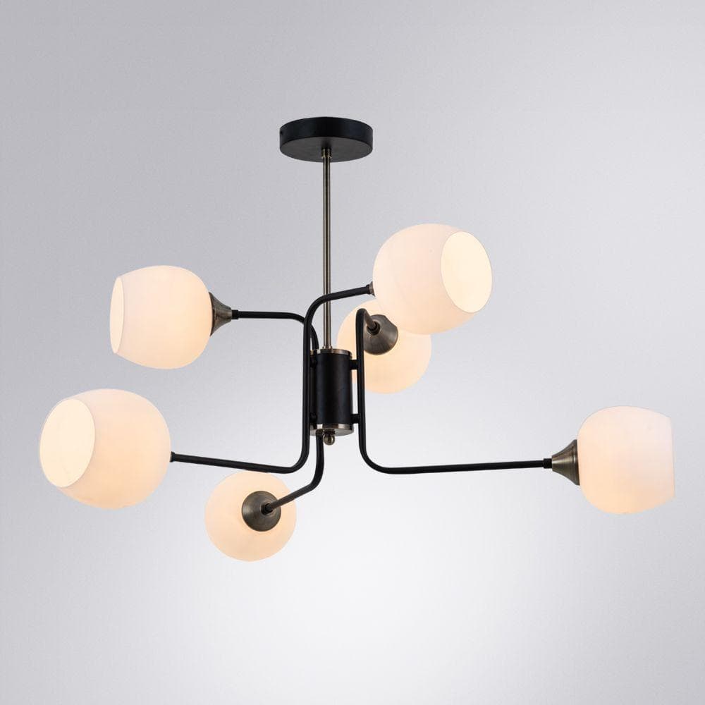 Arte Lamp SKAT Светильник потолочный лампа накаливания A3564PL-6BK — миниатюра 3