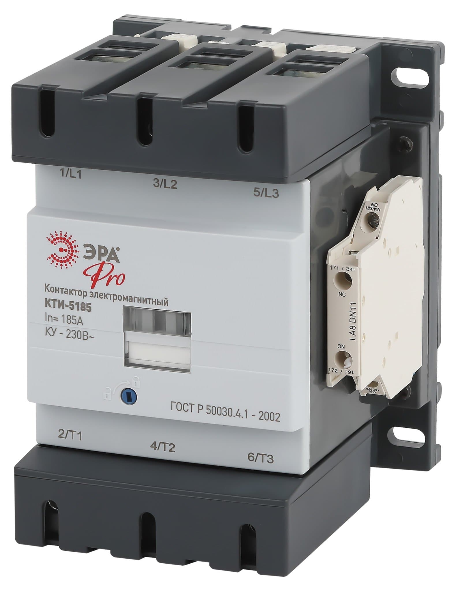 ЭРА Контактор КТИ-5185 PRO KKT50-185-230-10-E 185А 230В/АС3