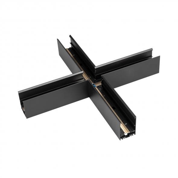 Arlight Коннектор крестовой MAG-CON-4563-X90 (BK) (IP20 Металл, 3 года) 026931