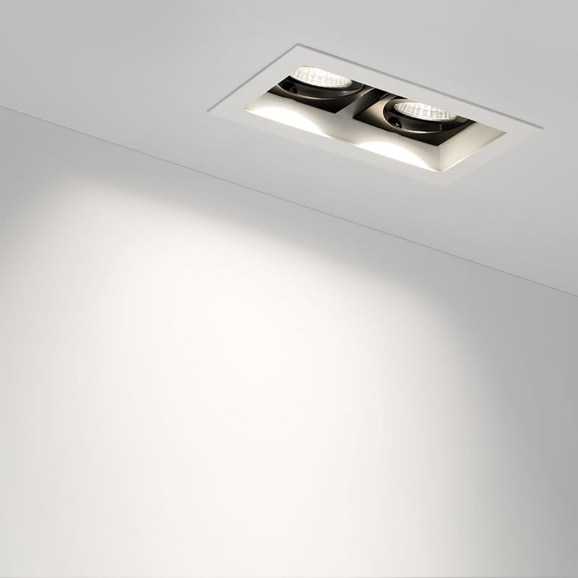 Arlight Светильник CL-KARDAN-S180x102-2x9W Warm (WH-BK, 38 deg) (IP20 Металл, 3 года) 024130 — миниатюра 7