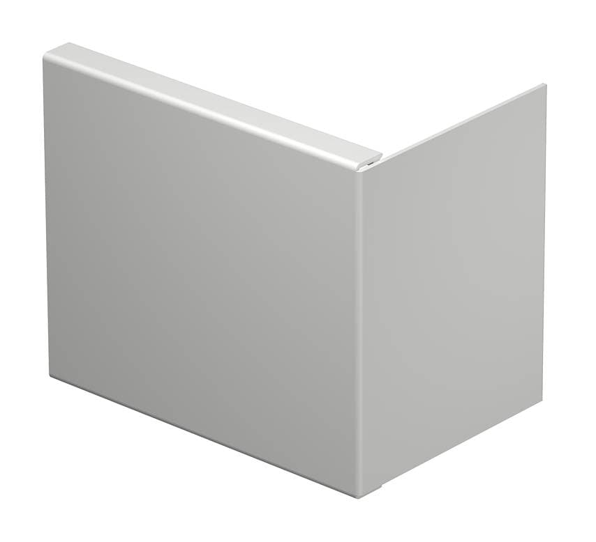 OBO Bettermann Заглушка торцевая кабель-канала WDK 100x130 мм, ПВХ, светло-серый RAL7035 6183956 — миниатюра 1