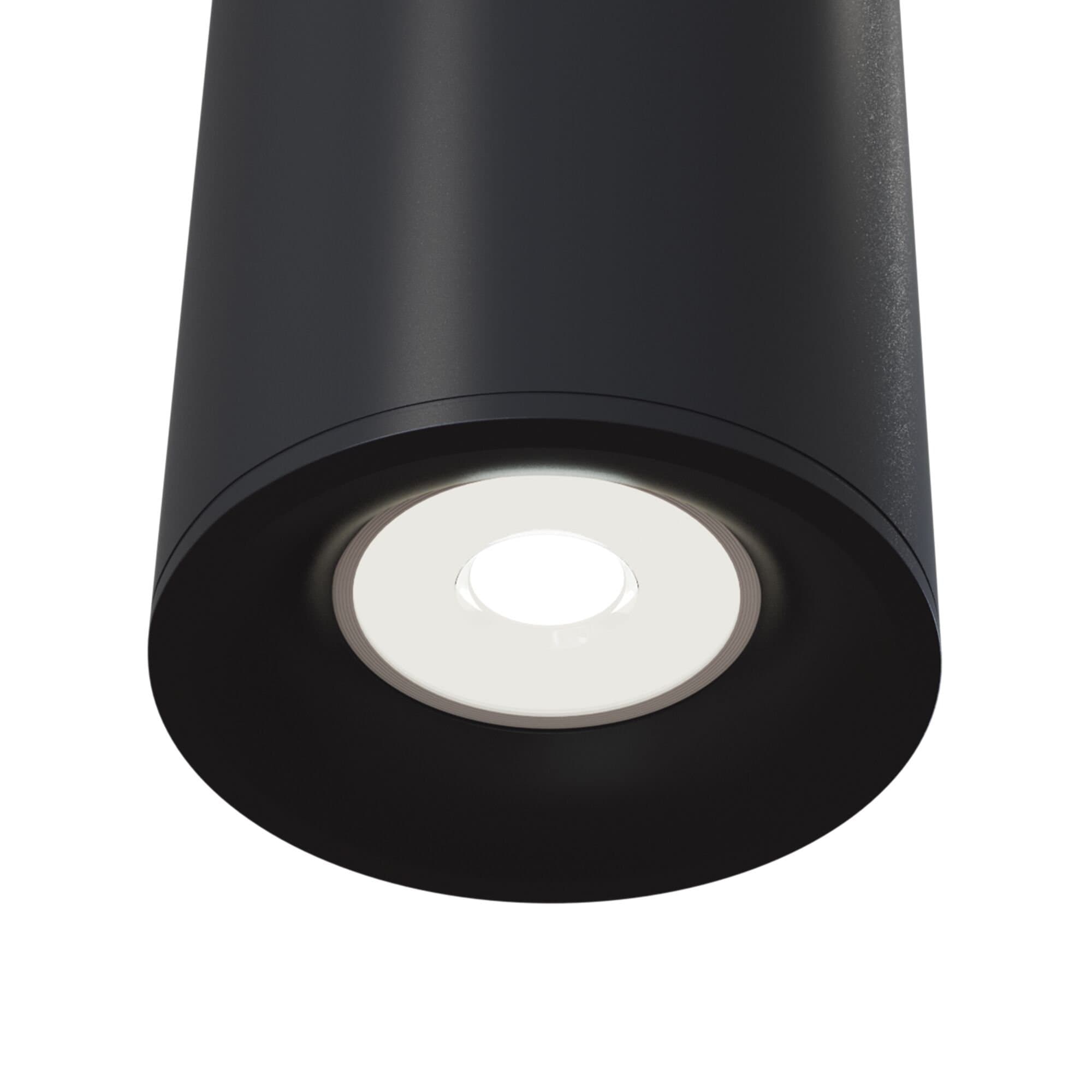 Maytoni Technical Alfa Черный Потолочный светильник GU10 50W C012CL-01B — миниатюра 4