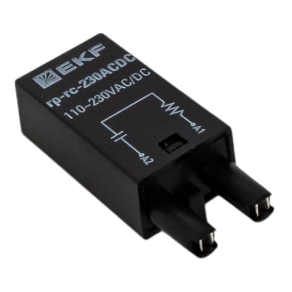 EKF Модуль защитный RC 110-230В AC/DC для промежуточных реле RP AVERES — миниатюра 6