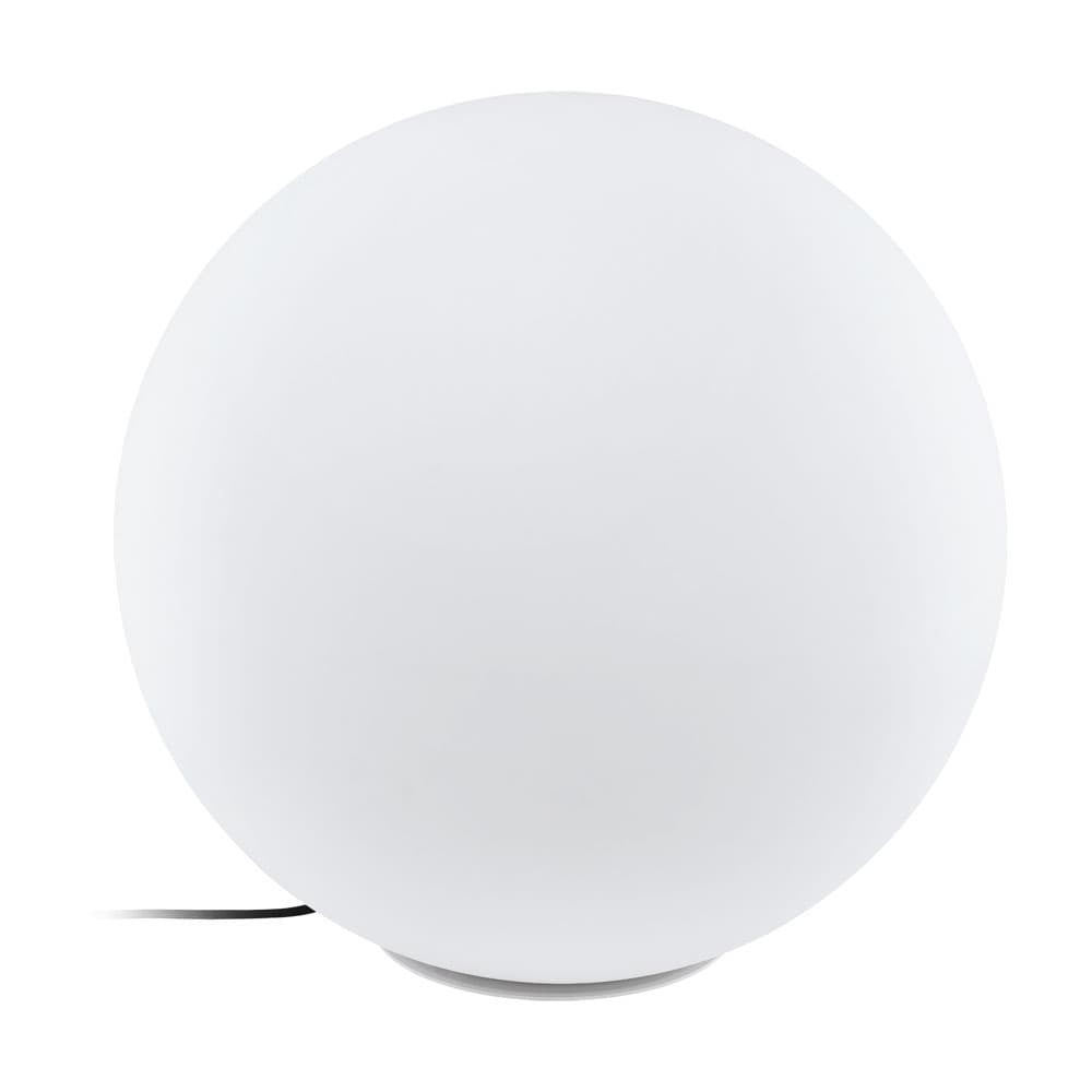 Eglo 98104 Уличный напольный светильник MONTEROLO, 1х40W(E27), ?600, IP65, кабель 2000mm, пластик, белый