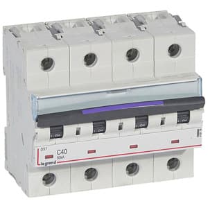Legrand DX3 Автоматический выключатель 50кА 40А 4P C 410178 — миниатюра 2
