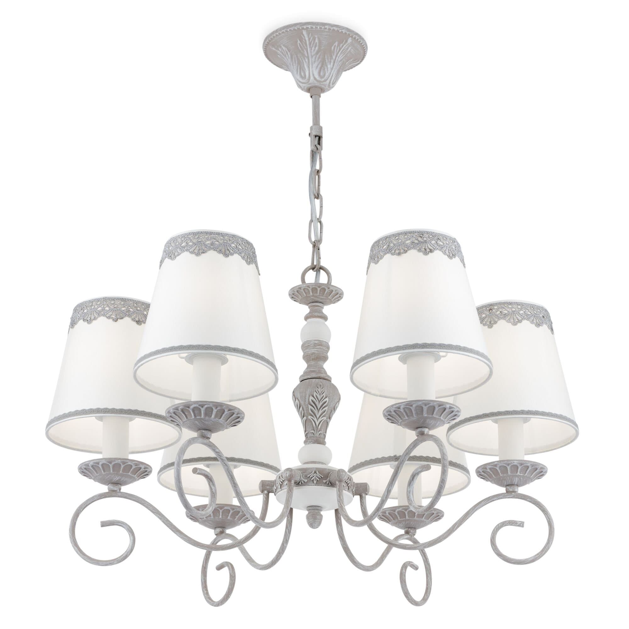 Maytoni Elegant Bouquet Серый Люстра 6xE14 40W ARM023-06-S — миниатюра 3