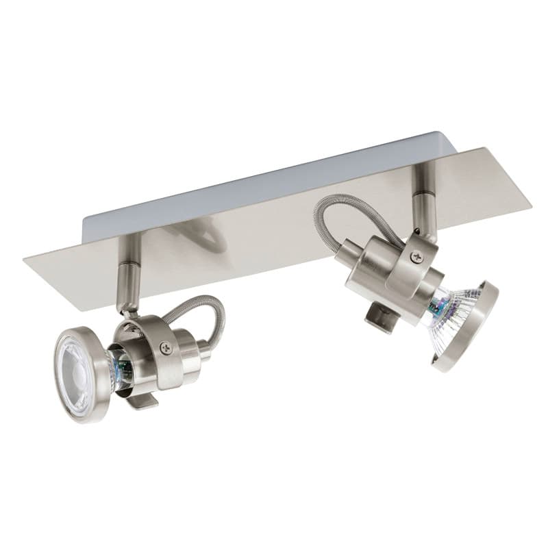 Eglo Спот LED TUKON 3, 2х3,3W (GU10), сталь, никель матовый 94145