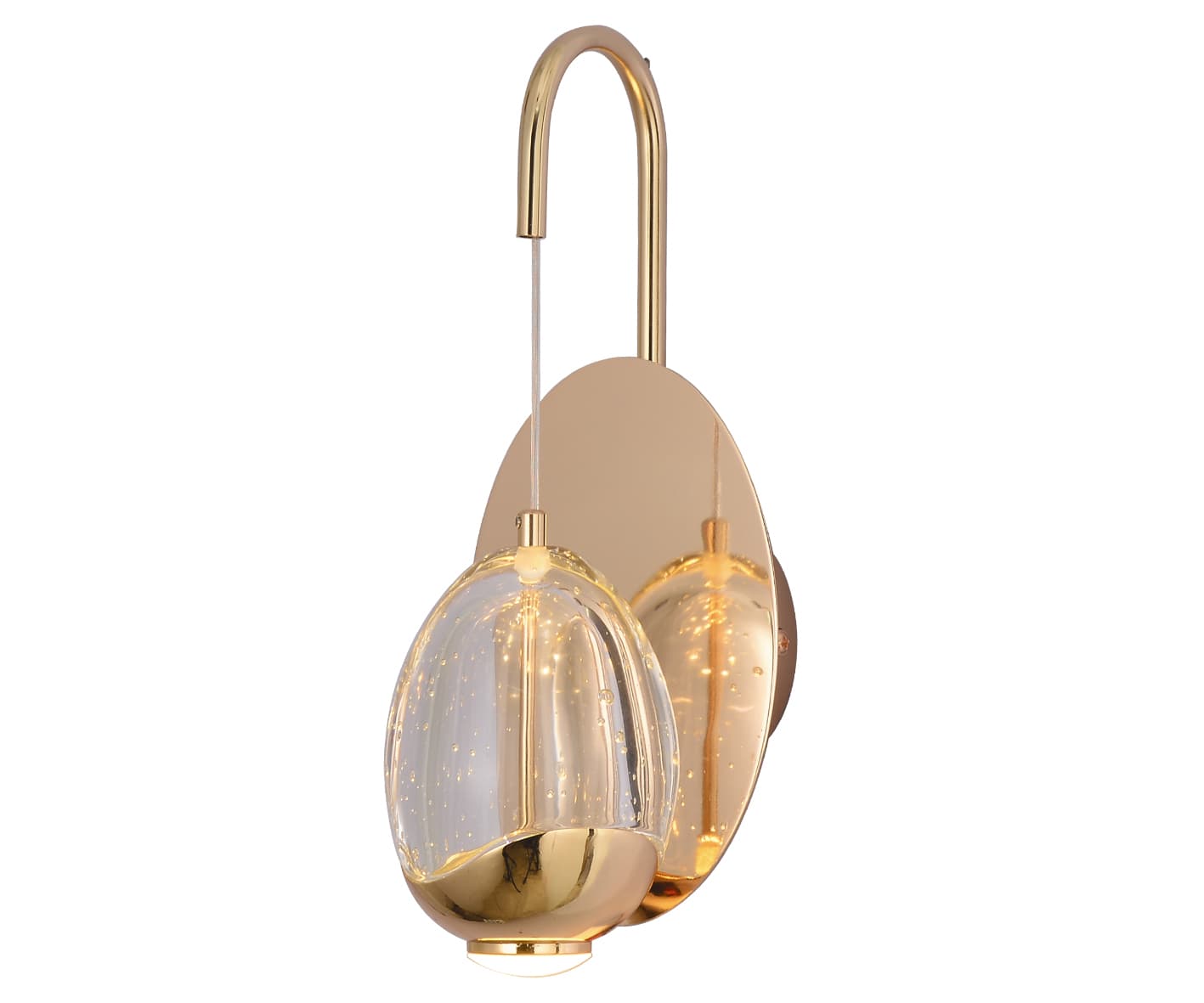Kink Light 07866,33 Бра Берти золото w12*12 h32 Led 6W (3000K)