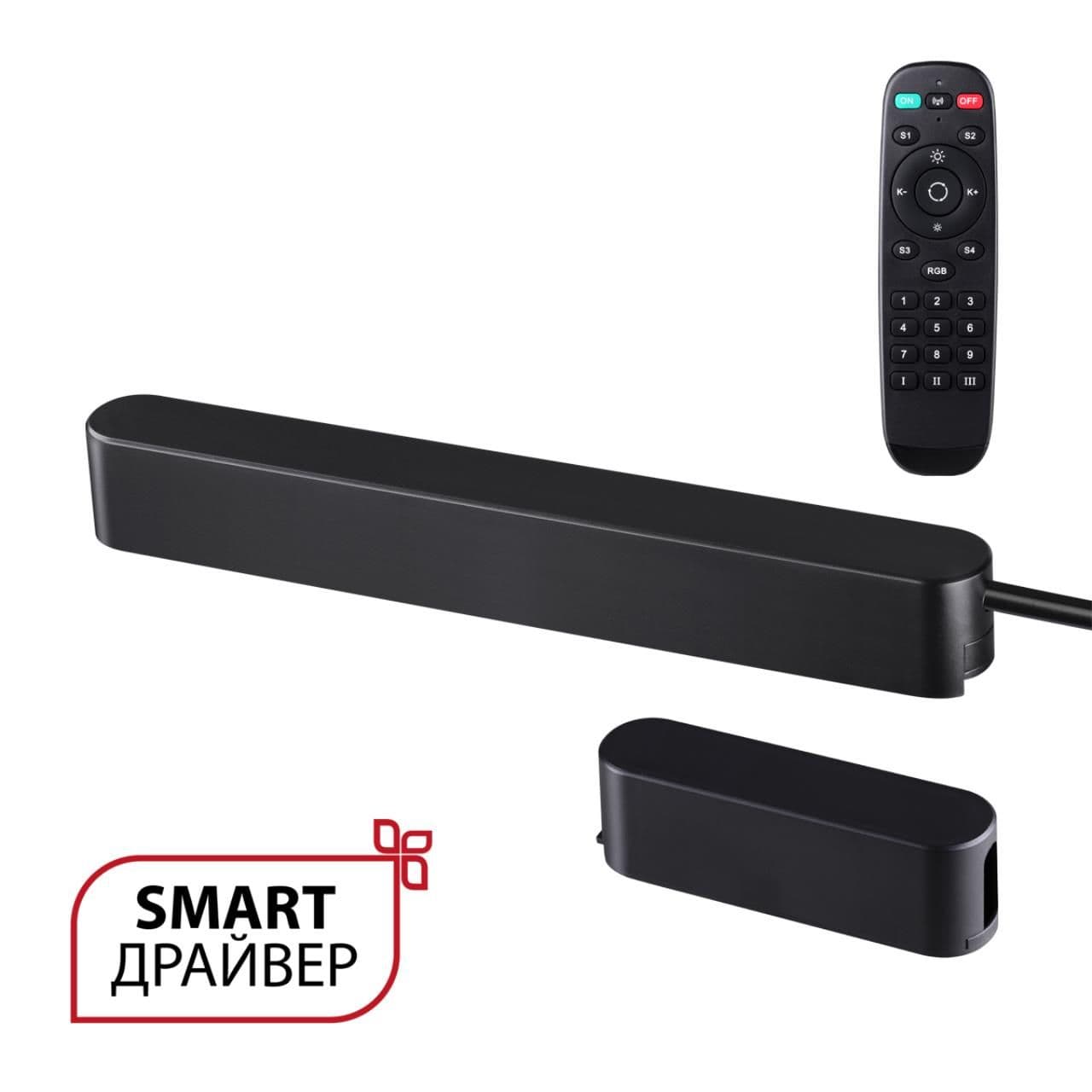Novotech 359453 DRIVE NT24 112 черный Смарт-драйвер + коробка для коммутации + пульт ДУ IP20 100W 24V EASY