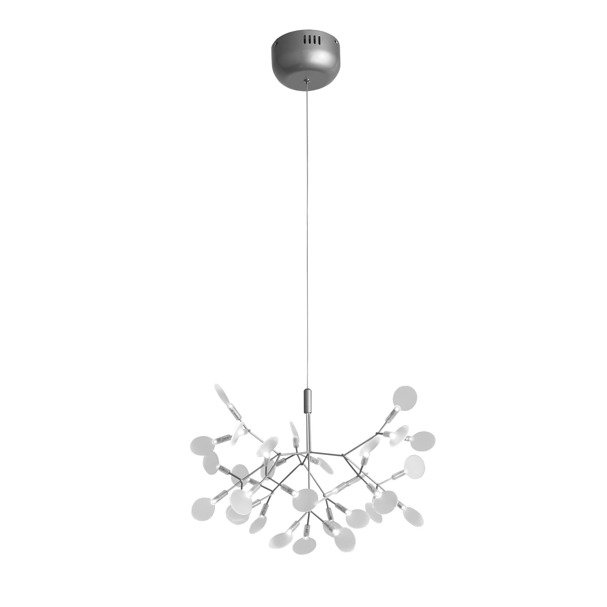 ST Luce SL379.103.30 Люстра подвесная Серебристый/Белый LED 30*0,5W