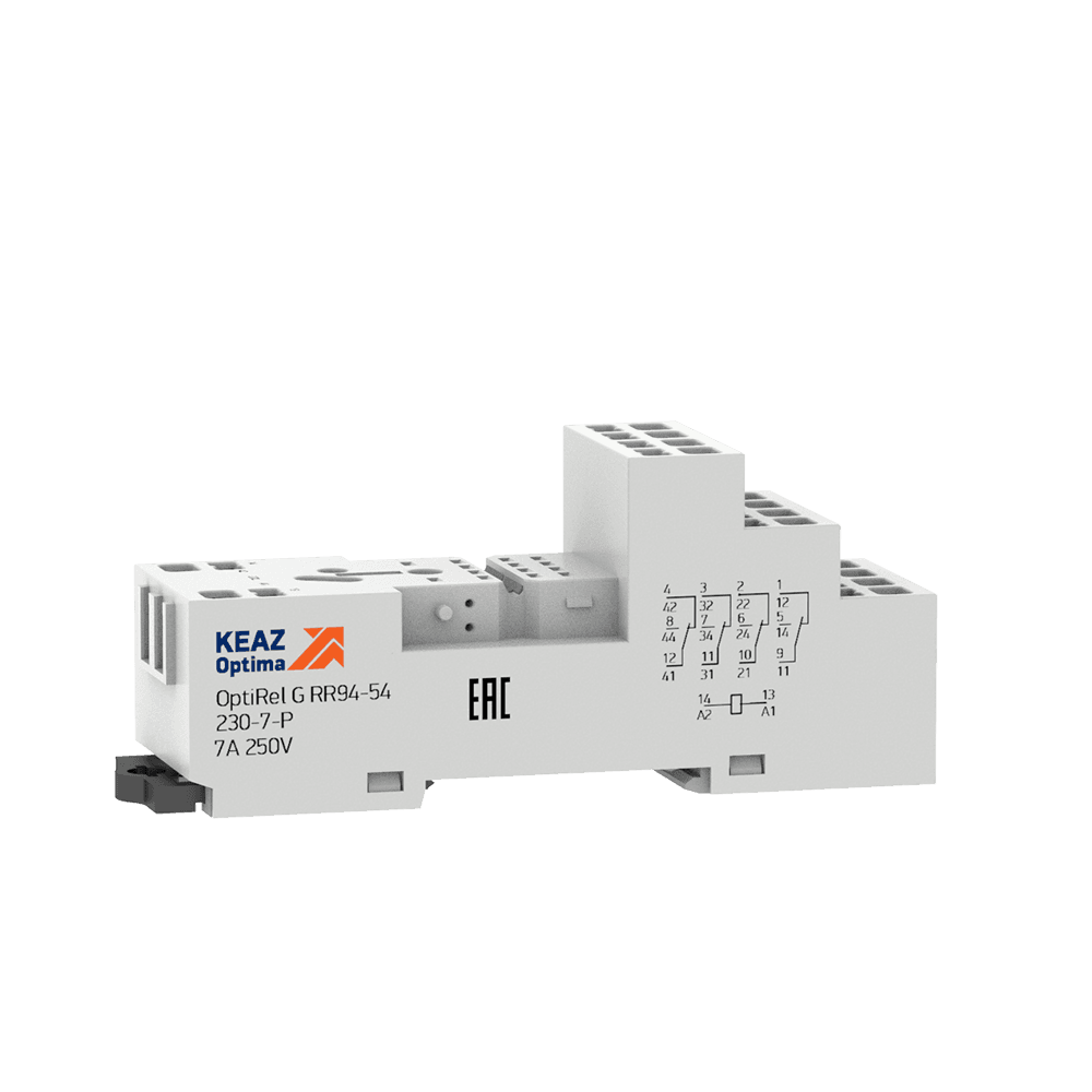 КЭАЗ Розетка для реле OptiRel G RR94-54-230-7-P