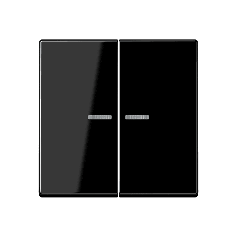 JUNG A 500 Черная Клавиша 2-ая с/п A595KO5SW