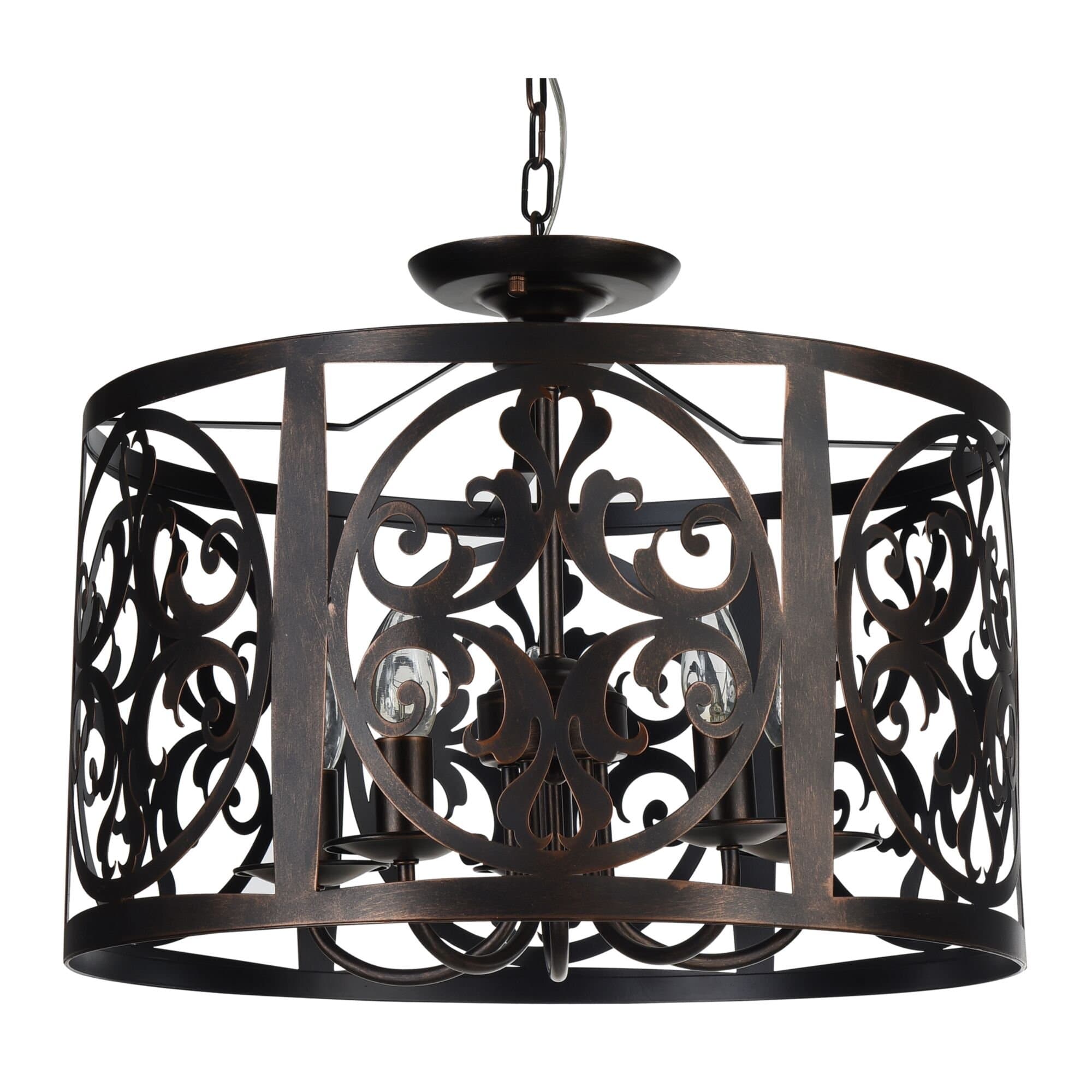 Maytoni House Rustika Коричневый Подвес 5xE14 60W H899-05-R — миниатюра 7