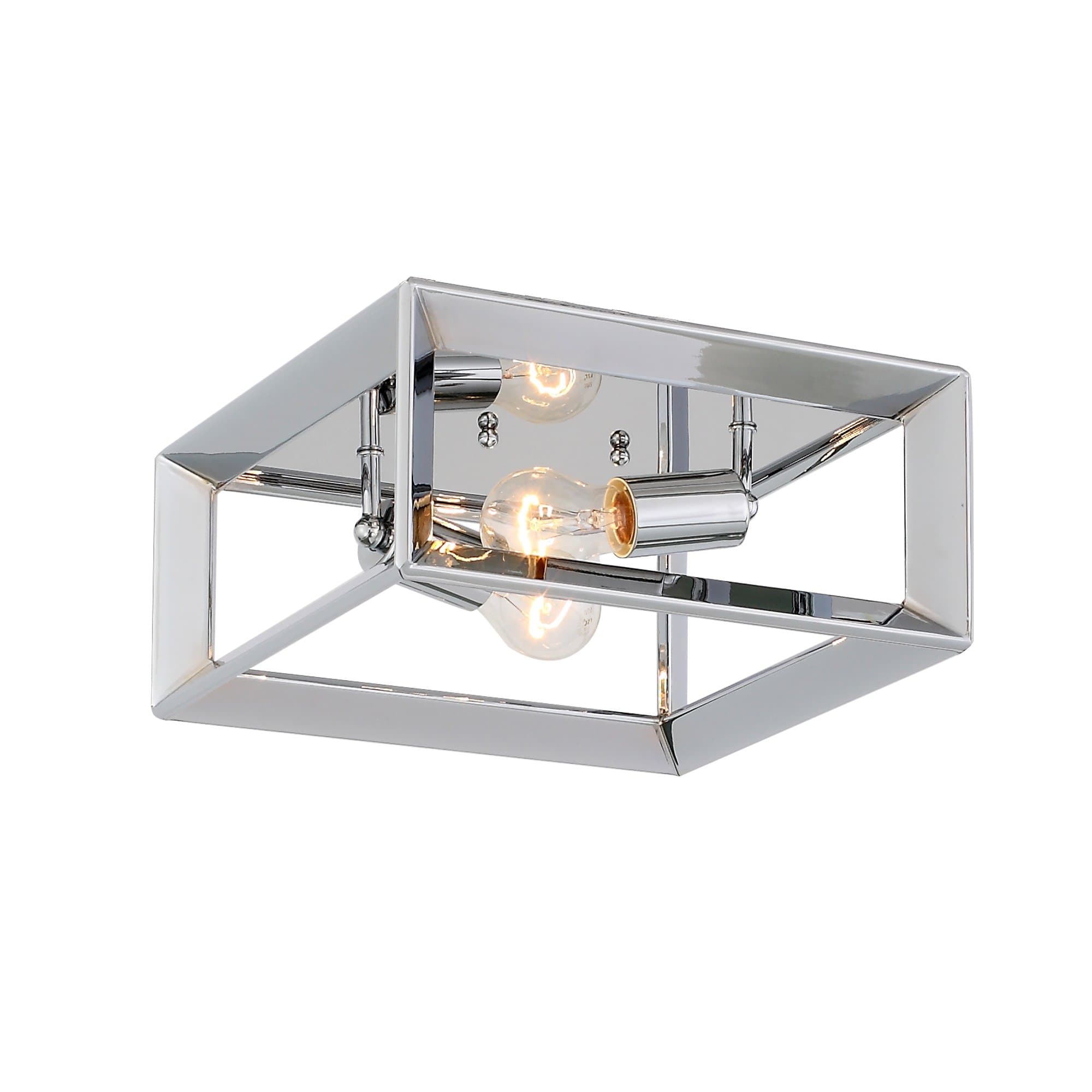 ST LUCE SL381.102.02 Светильник потолочный  Хром/Хром E27 2*100W