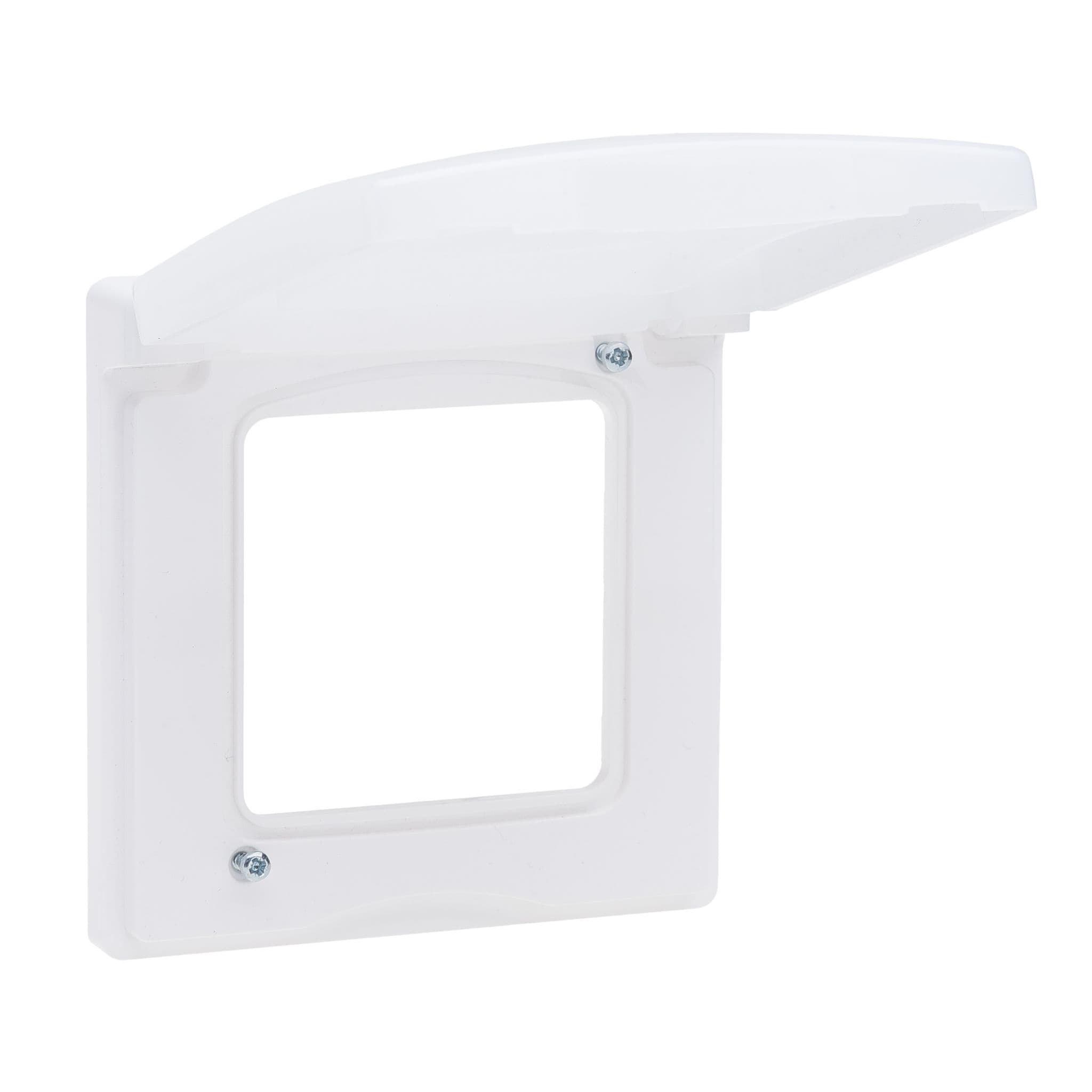 Legrand INSPIRIA Белый Рамка с защитной крышкой IP 44 673920 — миниатюра 2