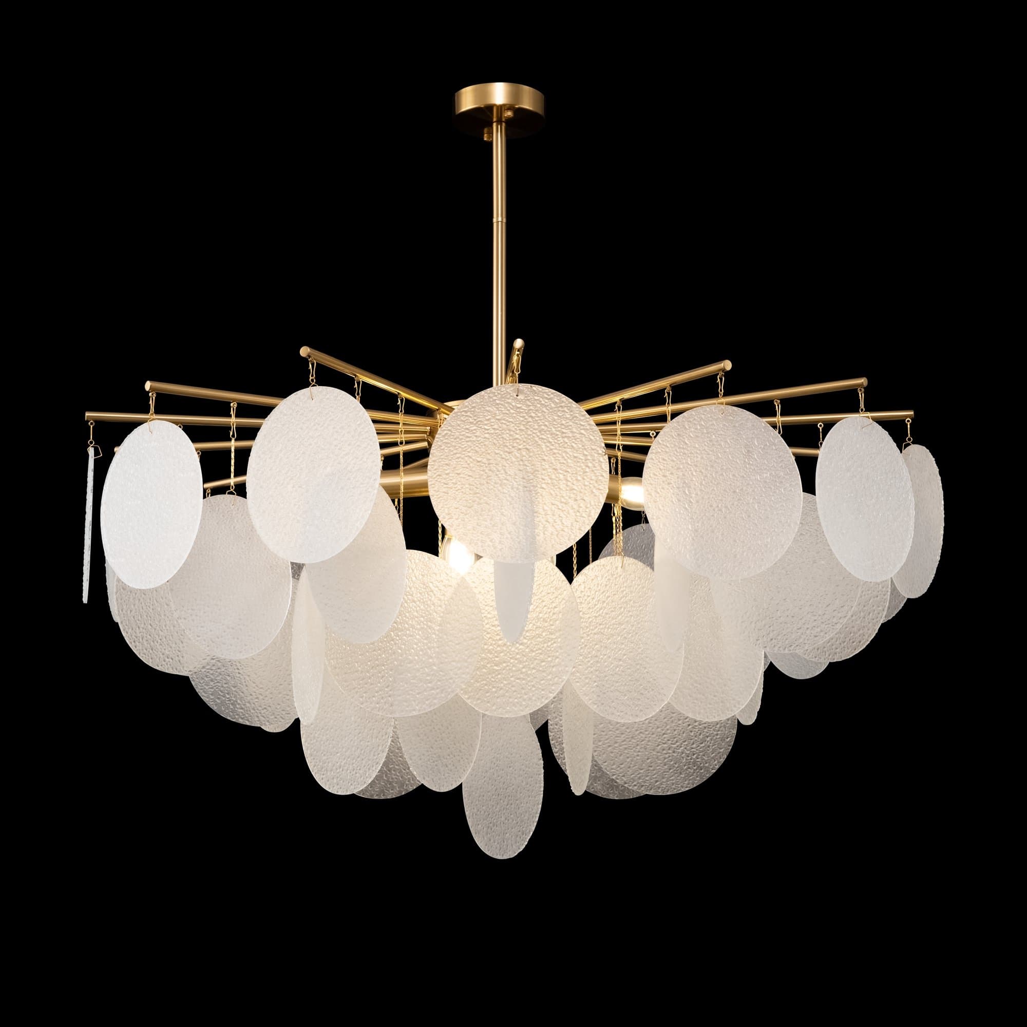 Freya Modern Латунь Люстра FR5104PL-08BS — миниатюра 4