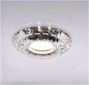 Italmac Bohemia led 51 1 70 Cветильник декоративный из огранненого стекла со светодиодной подсветкой, MR16, прозрачный