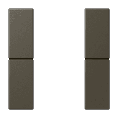 JUNG Набор накладок 2 группы для модулей F50 термопласт Les Couleurs® Le Corbusier LC502TSA32140