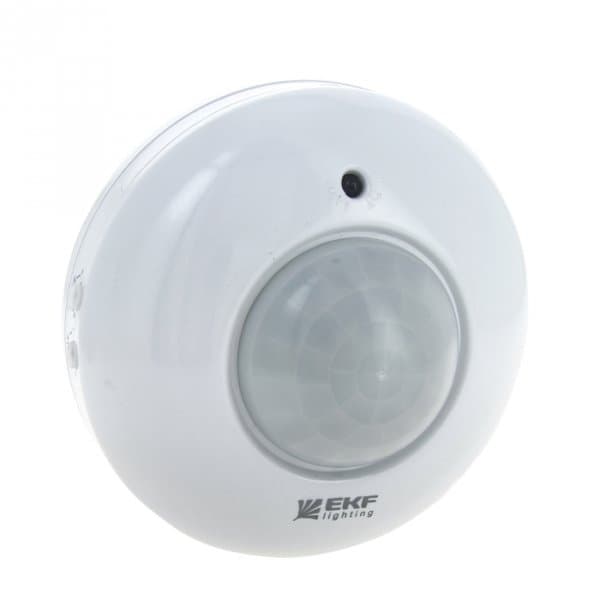 EKF PROxima ИК датчик движения потолочный 1200Вт 360гр. до 6м IP20 MS-20B