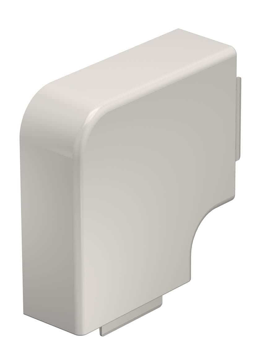 OBO Bettermann Угол плоский кабель-канала WDK 40x90 мм, ПВХ кремовый RAL9001 6161316