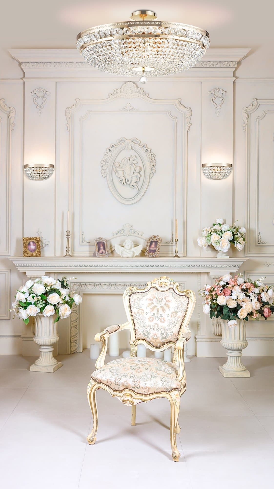 Maytoni Royal Classic Ottilia Никель Люстра 12xE14 60W DIA700-CL-12-N — миниатюра 2