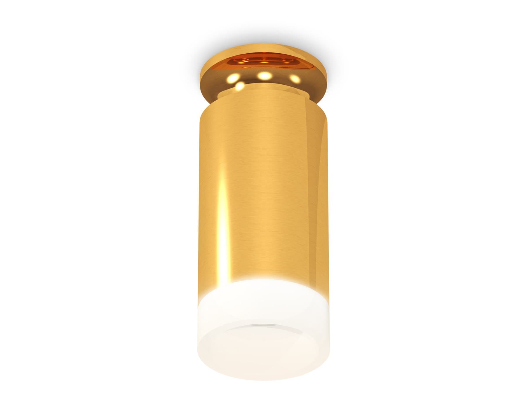 Ambrella Комплект накладного светильника XS6327082 PYG/FR золото желтое полированное/белый матовый MR16 GU5.3 (N6905, C6327, N6248) — миниатюра 1