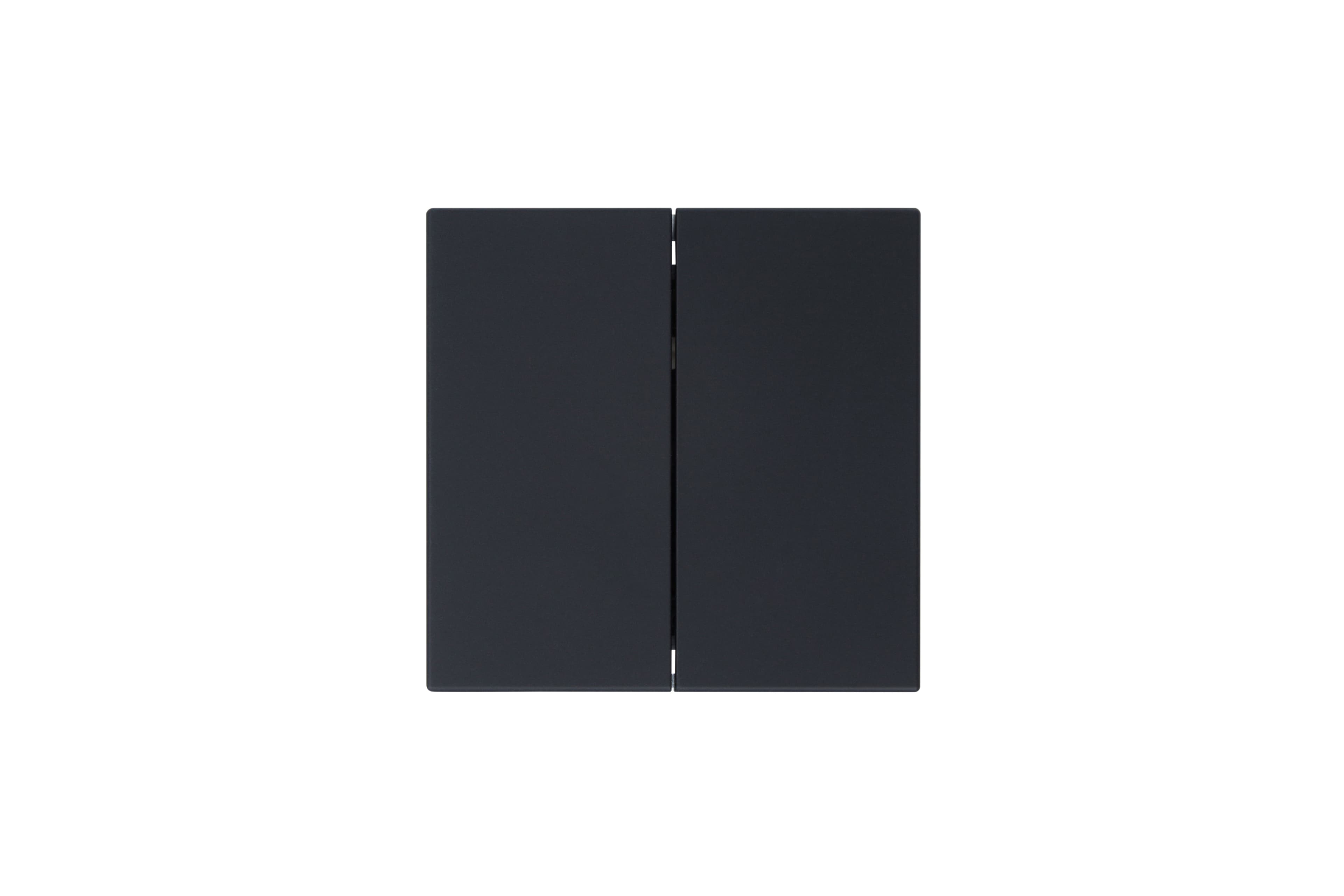 Jasmart FD Черный матовый (soft touch) Выключатель 2-кл перекрестный 10А, 250В